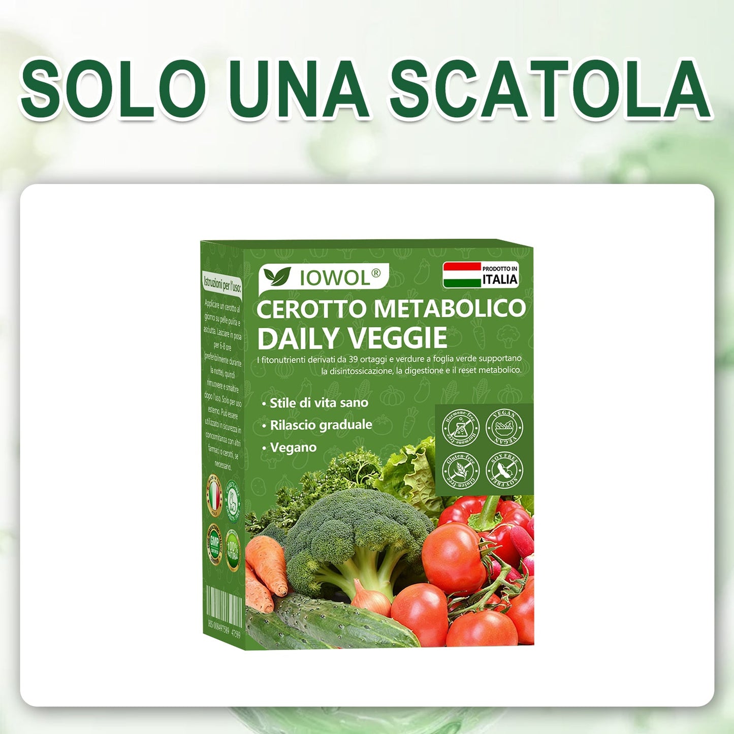 🥦𝐍𝐞𝐠𝐨𝐳𝐢𝐨 𝐔𝐟𝐟𝐢𝐜𝐢𝐚𝐥𝐞 | 𝐈𝐎𝐖𝐎𝐋® 𝐂𝐞𝐫𝐨𝐭𝐭𝐨 𝐌𝐞𝐭𝐚𝐛𝐨𝐥𝐢𝐜𝐨 𝐕𝐞𝐠𝐞𝐭𝐚𝐥𝐞 𝐐𝐮𝐨𝐭𝐢𝐝𝐢𝐚𝐧𝐨 𝐮𝐭𝐢𝐥𝐢𝐳𝐳𝐚 𝐞𝐬𝐭𝐫𝐚𝐭𝐭𝐢 𝐯𝐞𝐠𝐞𝐭𝐚𝐥𝐢 𝐛𝐢𝐨𝐥𝐨𝐠𝐢𝐜𝐢 𝐞 𝐟𝐢𝐭𝐨𝐧𝐮𝐭𝐫𝐢𝐞𝐧𝐭𝐢 𝐝𝐚 𝟑𝟗 𝐯𝐞𝐫𝐝𝐮𝐫𝐞 𝐞 𝐠𝐫𝐞𝐞𝐧𝐬 𝐩𝐞𝐫 𝐬𝐮𝐩𝐩𝐨𝐫𝐭𝐚𝐫𝐞 𝐝𝐞𝐭𝐨𝐱, 𝐝𝐢𝐠𝐞𝐬𝐭𝐢𝐨𝐧𝐞 𝐞 𝐦𝐞𝐭𝐚𝐛𝐨𝐥𝐢𝐬𝐦𝐨, 𝐚𝐮𝐦𝐞𝐧𝐭𝐚𝐧𝐝𝐨 𝐥’𝐞𝐧𝐞𝐫𝐠𝐢𝐚 𝐩𝐞𝐫 𝐭𝐮𝐭𝐭𝐨 𝐢𝐥 𝐠𝐢𝐨𝐫𝐧𝐨.