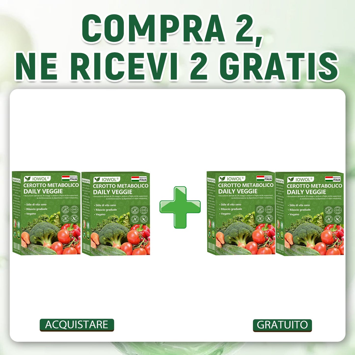 🥦𝐍𝐞𝐠𝐨𝐳𝐢𝐨 𝐔𝐟𝐟𝐢𝐜𝐢𝐚𝐥𝐞 | 𝐈𝐎𝐖𝐎𝐋® 𝐂𝐞𝐫𝐨𝐭𝐭𝐨 𝐌𝐞𝐭𝐚𝐛𝐨𝐥𝐢𝐜𝐨 𝐕𝐞𝐠𝐞𝐭𝐚𝐥𝐞 𝐐𝐮𝐨𝐭𝐢𝐝𝐢𝐚𝐧𝐨 𝐮𝐭𝐢𝐥𝐢𝐳𝐳𝐚 𝐞𝐬𝐭𝐫𝐚𝐭𝐭𝐢 𝐯𝐞𝐠𝐞𝐭𝐚𝐥𝐢 𝐛𝐢𝐨𝐥𝐨𝐠𝐢𝐜𝐢 𝐞 𝐟𝐢𝐭𝐨𝐧𝐮𝐭𝐫𝐢𝐞𝐧𝐭𝐢 𝐝𝐚 𝟑𝟗 𝐯𝐞𝐫𝐝𝐮𝐫𝐞 𝐞 𝐠𝐫𝐞𝐞𝐧𝐬 𝐩𝐞𝐫 𝐬𝐮𝐩𝐩𝐨𝐫𝐭𝐚𝐫𝐞 𝐝𝐞𝐭𝐨𝐱, 𝐝𝐢𝐠𝐞𝐬𝐭𝐢𝐨𝐧𝐞 𝐞 𝐦𝐞𝐭𝐚𝐛𝐨𝐥𝐢𝐬𝐦𝐨, 𝐚𝐮𝐦𝐞𝐧𝐭𝐚𝐧𝐝𝐨 𝐥’𝐞𝐧𝐞𝐫𝐠𝐢𝐚 𝐩𝐞𝐫 𝐭𝐮𝐭𝐭𝐨 𝐢𝐥 𝐠𝐢𝐨𝐫𝐧𝐨.