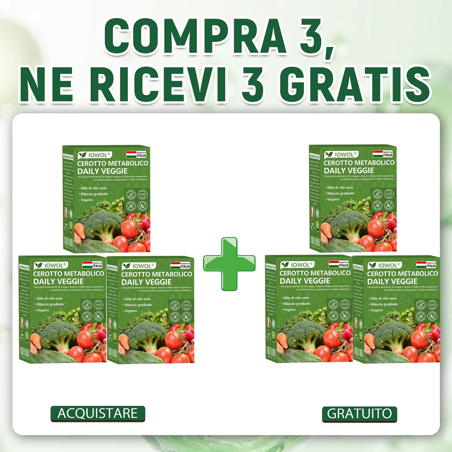 🥦𝐍𝐞𝐠𝐨𝐳𝐢𝐨 𝐔𝐟𝐟𝐢𝐜𝐢𝐚𝐥𝐞 | 𝐈𝐎𝐖𝐎𝐋® 𝐂𝐞𝐫𝐨𝐭𝐭𝐨 𝐌𝐞𝐭𝐚𝐛𝐨𝐥𝐢𝐜𝐨 𝐕𝐞𝐠𝐞𝐭𝐚𝐥𝐞 𝐐𝐮𝐨𝐭𝐢𝐝𝐢𝐚𝐧𝐨 𝐮𝐭𝐢𝐥𝐢𝐳𝐳𝐚 𝐞𝐬𝐭𝐫𝐚𝐭𝐭𝐢 𝐯𝐞𝐠𝐞𝐭𝐚𝐥𝐢 𝐛𝐢𝐨𝐥𝐨𝐠𝐢𝐜𝐢 𝐞 𝐟𝐢𝐭𝐨𝐧𝐮𝐭𝐫𝐢𝐞𝐧𝐭𝐢 𝐝𝐚 𝟑𝟗 𝐯𝐞𝐫𝐝𝐮𝐫𝐞 𝐞 𝐠𝐫𝐞𝐞𝐧𝐬 𝐩𝐞𝐫 𝐬𝐮𝐩𝐩𝐨𝐫𝐭𝐚𝐫𝐞 𝐝𝐞𝐭𝐨𝐱, 𝐝𝐢𝐠𝐞𝐬𝐭𝐢𝐨𝐧𝐞 𝐞 𝐦𝐞𝐭𝐚𝐛𝐨𝐥𝐢𝐬𝐦𝐨, 𝐚𝐮𝐦𝐞𝐧𝐭𝐚𝐧𝐝𝐨 𝐥’𝐞𝐧𝐞𝐫𝐠𝐢𝐚 𝐩𝐞𝐫 𝐭𝐮𝐭𝐭𝐨 𝐢𝐥 𝐠𝐢𝐨𝐫𝐧𝐨.